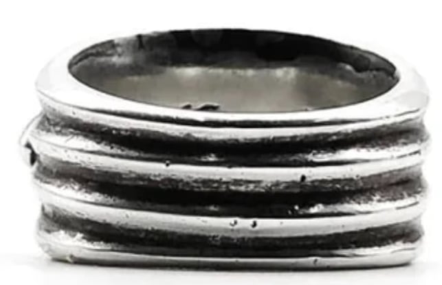 CHROME HEARTS 'DAGGER' SILVER RING