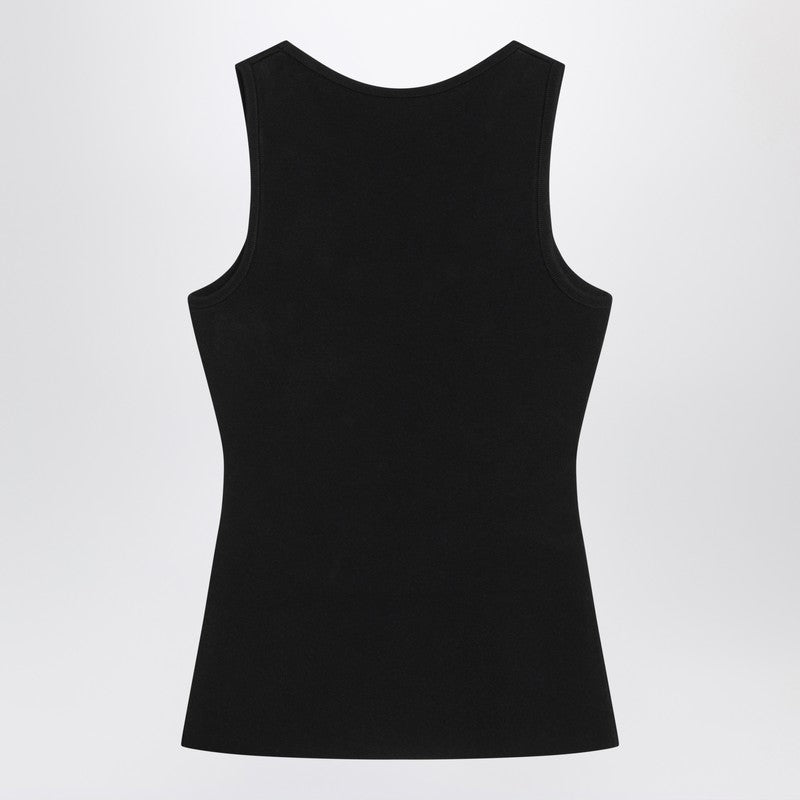 Balenciaga バレンシアガブラックナノBBタンクトップ - Image 2