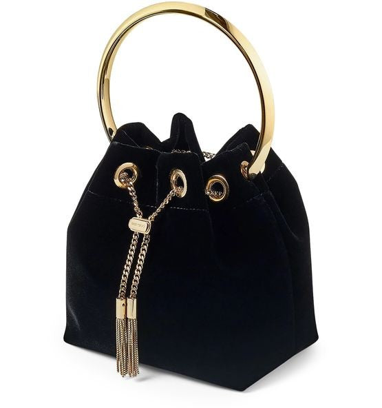 JIMMY CHOO Bon Bon ベルベットバッグ - Image 2