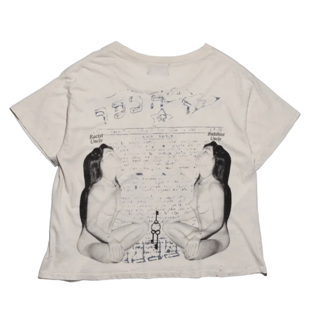 ENFANTS RICHES DEPRIMES 'WHITE' BUDDHIST UNCLE TEE