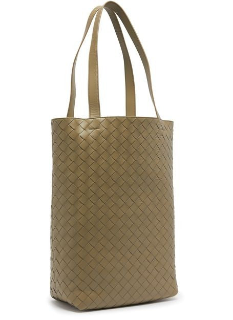 BOTTEGA VENETA ラージ クラシック イントレチャート トートバッグ - Image 2