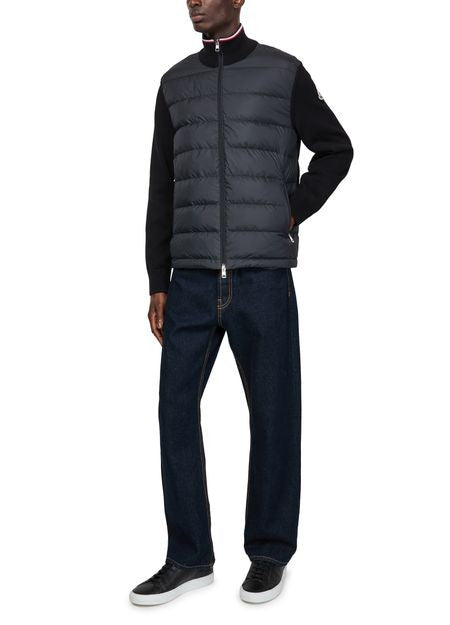 MONCLER Bi-material jacket - Image 2
