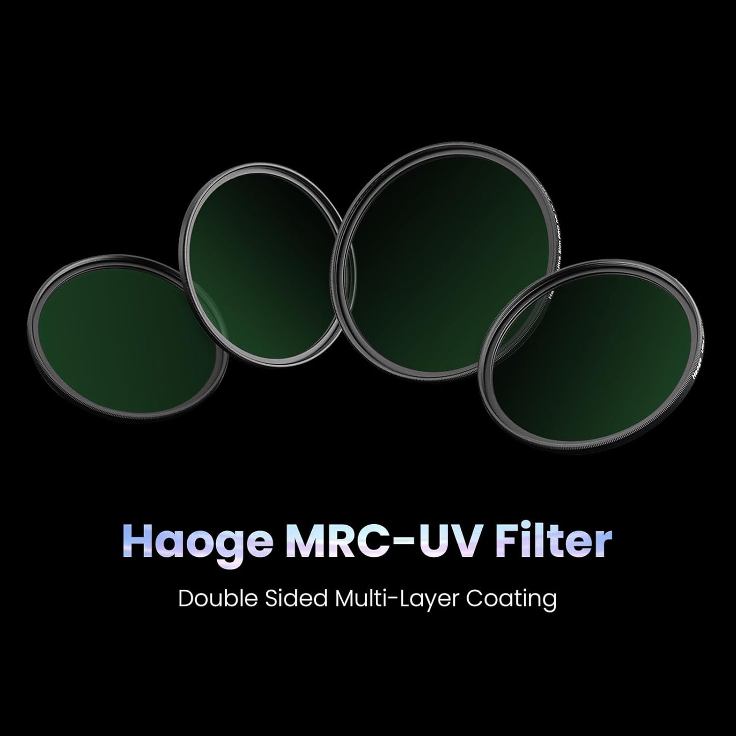 Haoge 58mm ウルトラスリムMC UVプロテクションマルチコート紫外線レンズフィルター Canon 800D 700D 200D 1300D 60D EF-S 18-55mm f4-5.6 is、55-250mm F4-5.6 レンズ用
