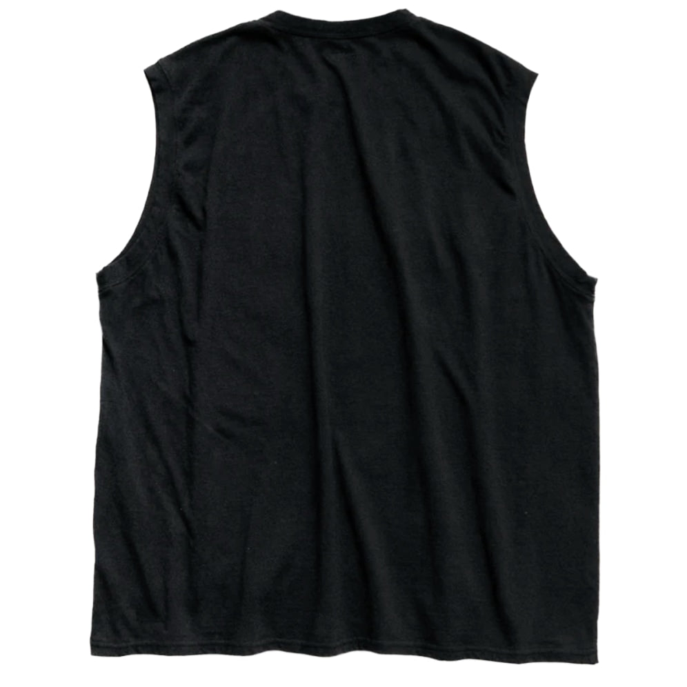 KAPITAL 'CURTAIN CONCHO' BLACK CUTOFF