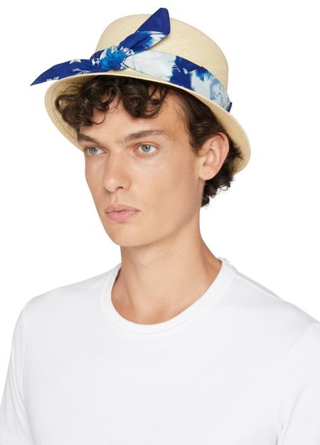 LOUIS VUITTON Monogram Bandana Straw Hat - Image 2