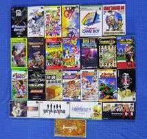 ■Operation not confirmed■ Super Nintendo Software with Box Instruction Manual 25 Pieces Together No Double