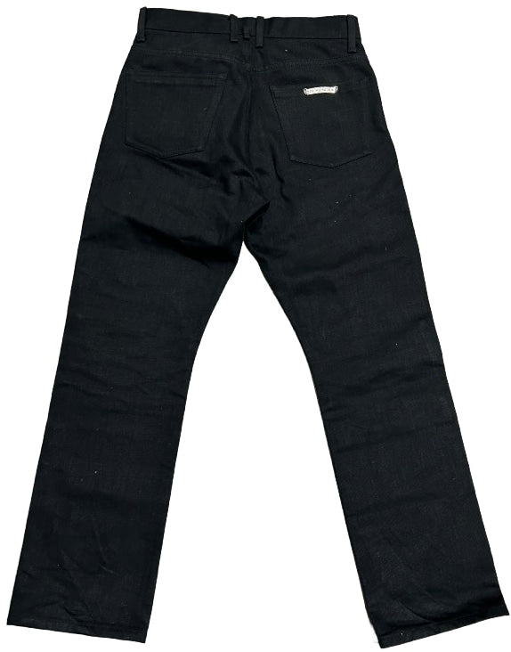 CHROME HEARTS 'FLEUR KNEE' JEANS