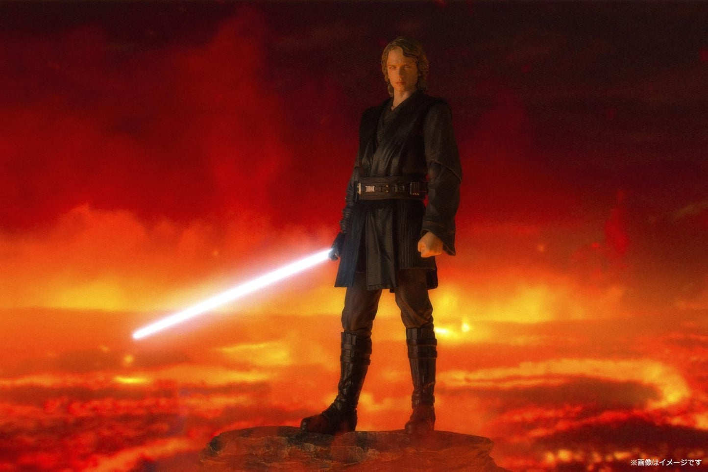 S.H. Figuarts Star Wars Anakin Skywalker (Revenge of the Sith), Approx. 5.9 inches (150 mm), ABS & PVC Painted Complete Action Figure