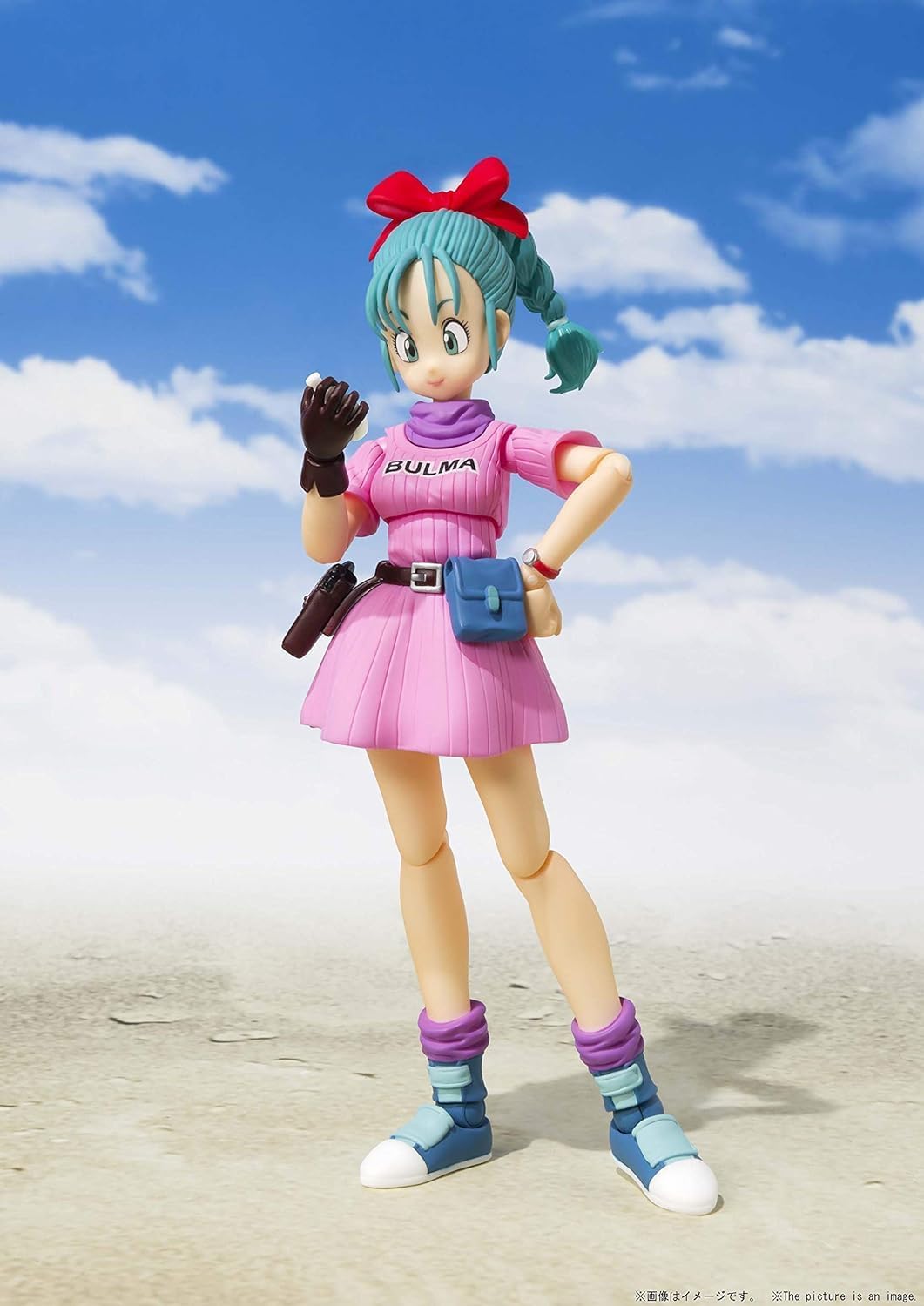 S.H. Figuarts Dragon Ball Bloomers - Beginning of the Great Adventure - (Resale Version) Approx. 5.3 inches (135 mm), ABS & PVC Pre-painted Action Figure