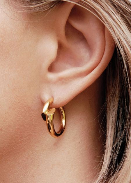 CHARLOTTE CHESNAIS Biseau Creole earrings - Image 2