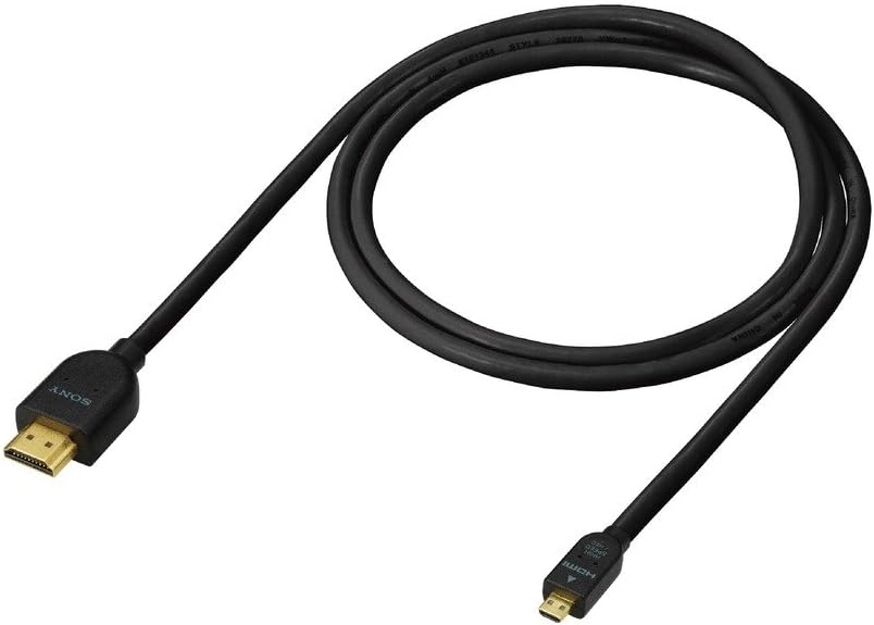 ソニー HDMIケーブル 1.0m マイクロ端子用 DLC-HEU10A