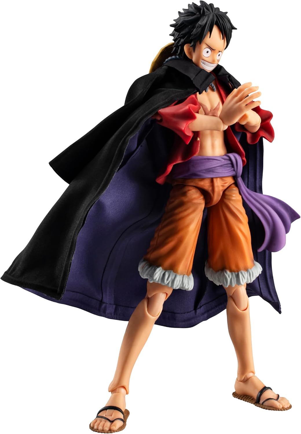Variable Action Heroes ONE PIECE Monkey D. Luffy Ver.1.5, Approx. 6.5 inches (165 mm), PVC Pre-painted Action Figure