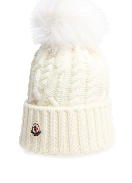 MONCLER Beanie with logo - Image 2