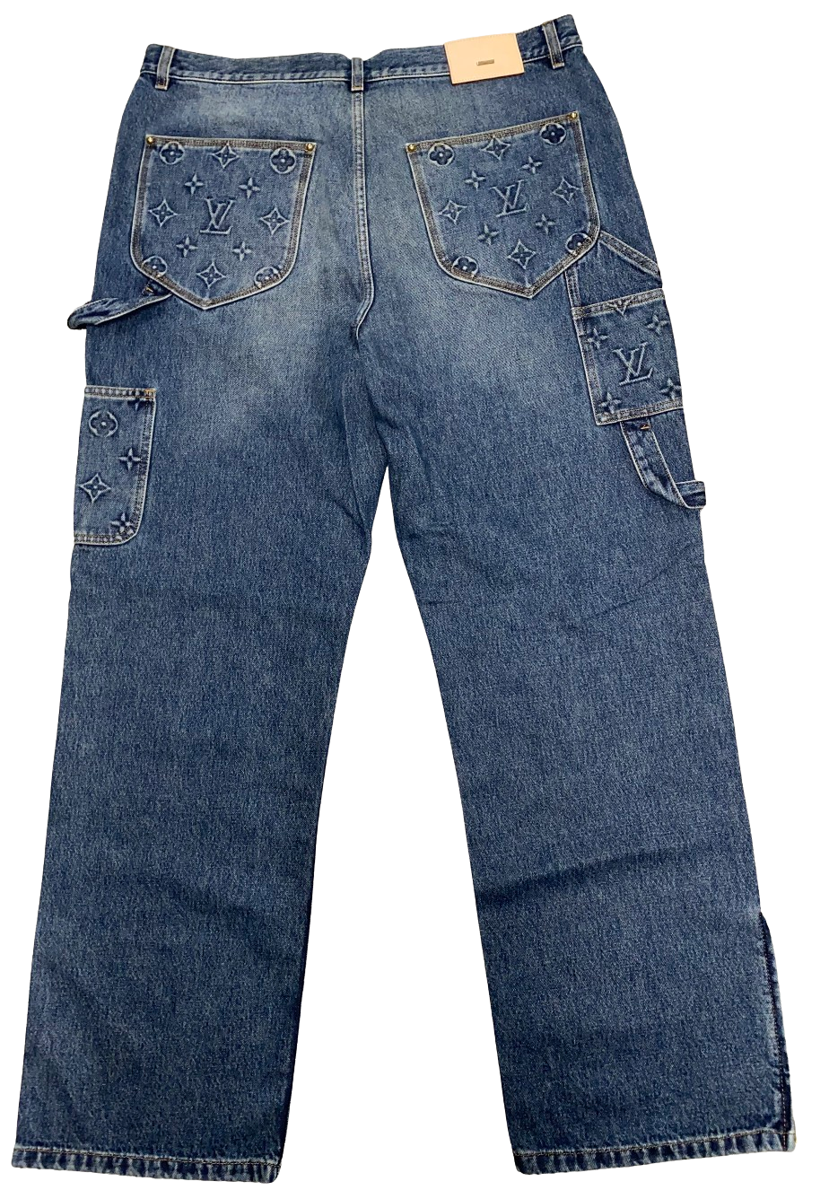 LOUIS VUITTON 'WORKWEAR DENIM CARPENTER' PANTS