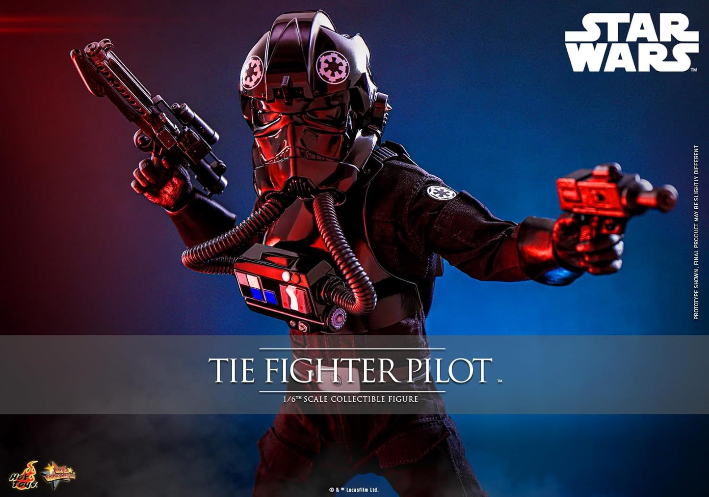 Movie Masterpiece Star Wars Episode IV New Hope Thai Fighter Pilot 1/6 Scale Figure