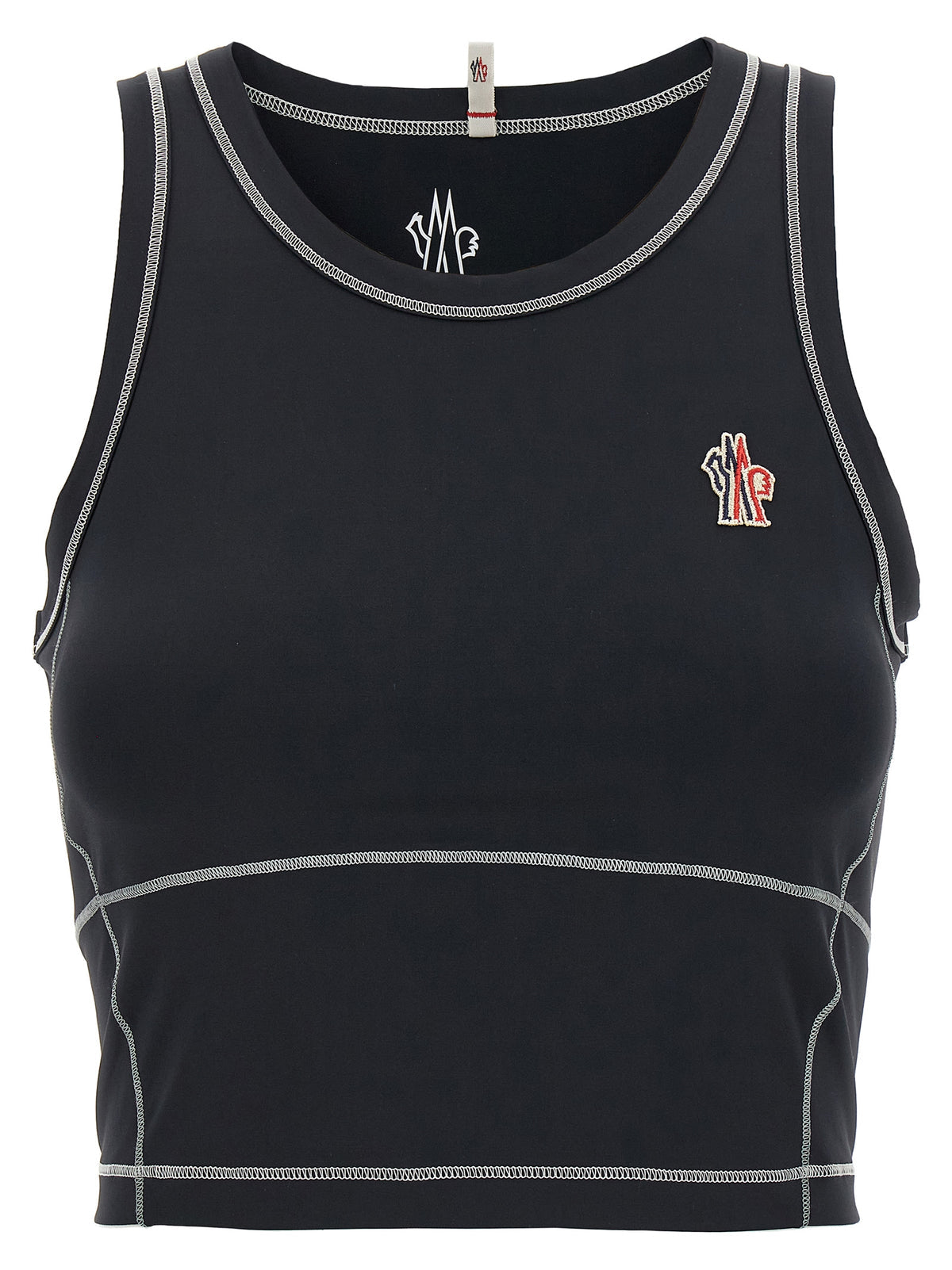 Moncler Moncler Grenoble Logo Patch Sporty Top - Image 2
