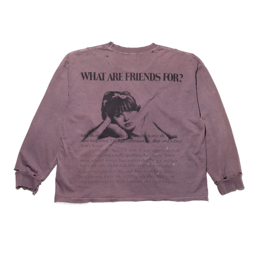 ENFANTS RICHES DÉPRIMÉS 'FLOWERS OF ANGER' LONGSLEEVE