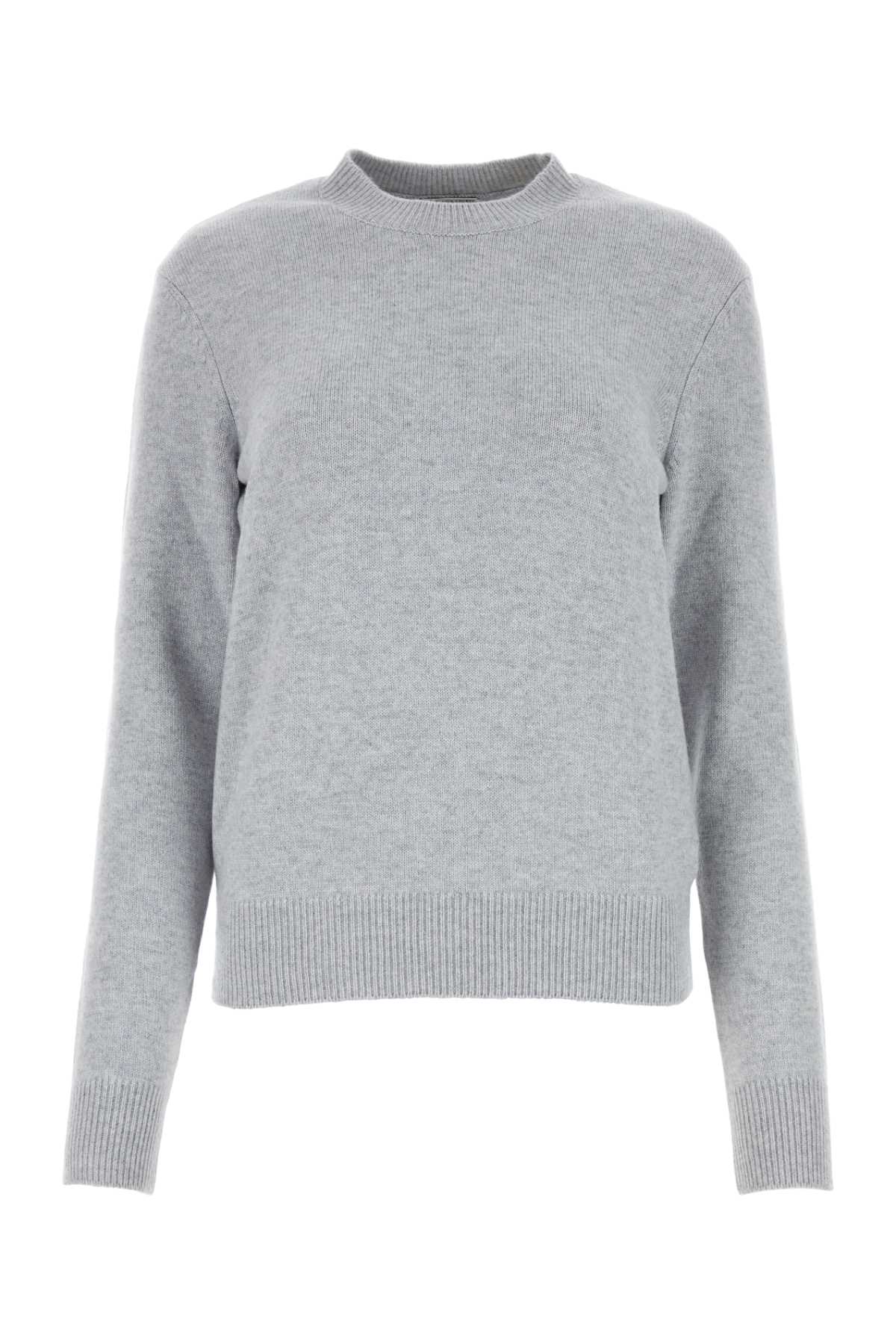 Bottega Veneta Greyストレッチカシミアブレンドセーター - Image 2