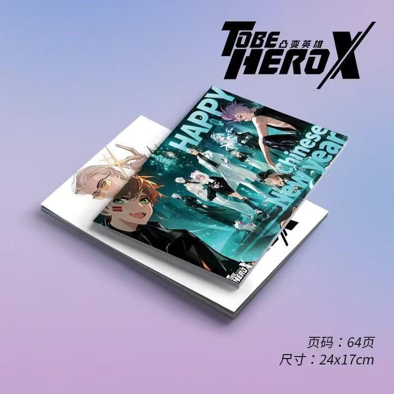 To Be Hero X Lucky Bag Art Collection Acrylic Stand Keychain Nice Tamaden Lucky Cyan Queen Goods TBHX Photo Collection Clear Card Ticket Fashion Collection Gift (Picture Collection B) [Parallel Import