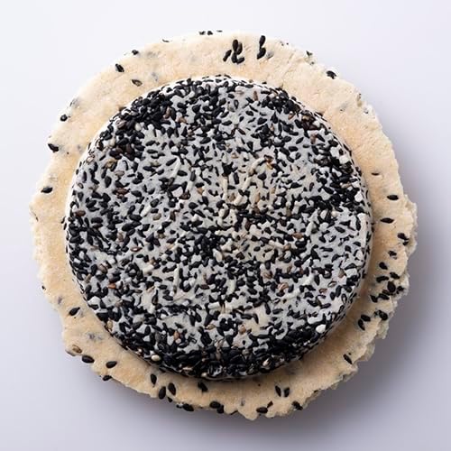 Marukawa Shibukawa Senbei Sesame Shingetsu (10 Pieces), Direct from the Production Area, Aomori