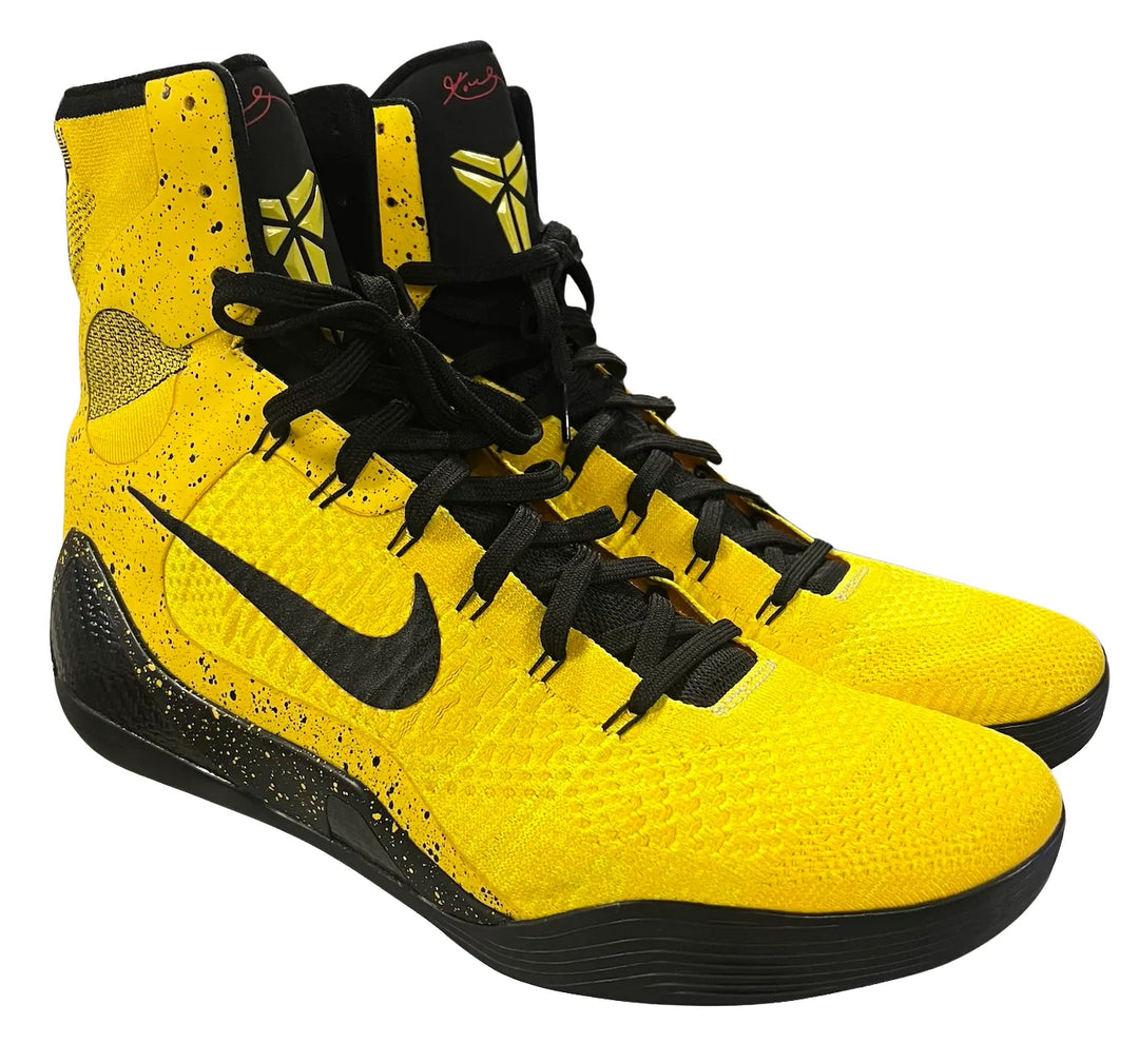 NIKE KOBE 9 ELITE HIGH PLAYER EXCLUSIVE YELLOW