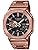 Casio GM-B2100GD-5AJF Men's Wristwatch, Full Metal, Solar, Bluetooth Included, Rose Gold, Limited Edition / Full Metal (Rose Gold), Bracelet Type