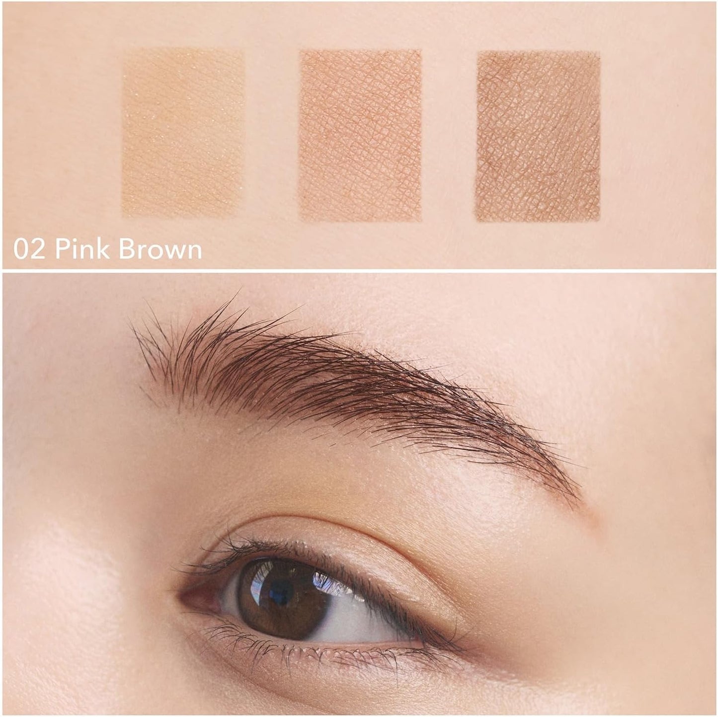 Celvoke(セルヴォーク) インディケイト アイブロウパウダー 02 ピンクブラウン アイブロウ ブラシ付き