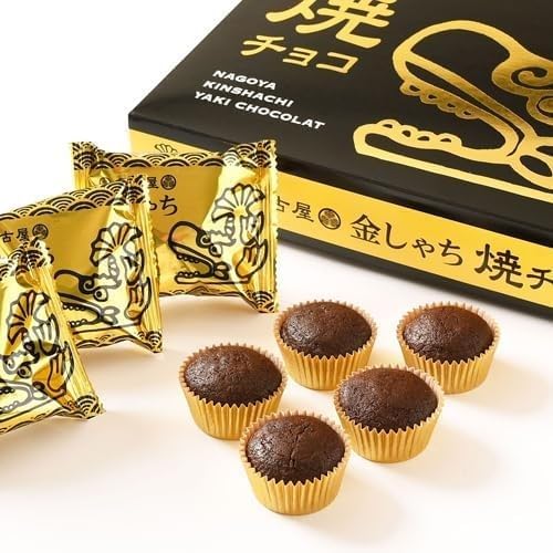 Kinshachiyaki Chocolate, Nagoya Limited Edition Sweets, Chocolate Sweets, Souvenir, Gift, Individually Wrapped, Snacks, Japanese Style Chocolate