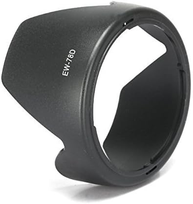 NinoLIte Lens Hood EW-78D / EF28-200mm F3.5-5.6, EF-S18-200mm F3.5-5.6 Camera Lens Compatible