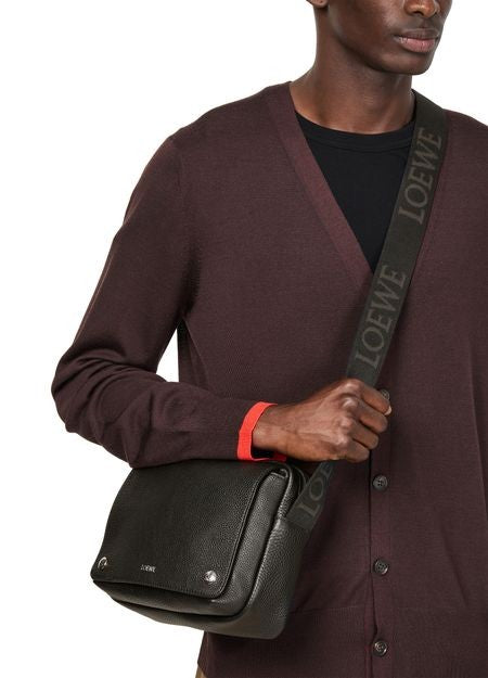 LOEWE XS Pebble messenger bag in grained calfskin - Image 2