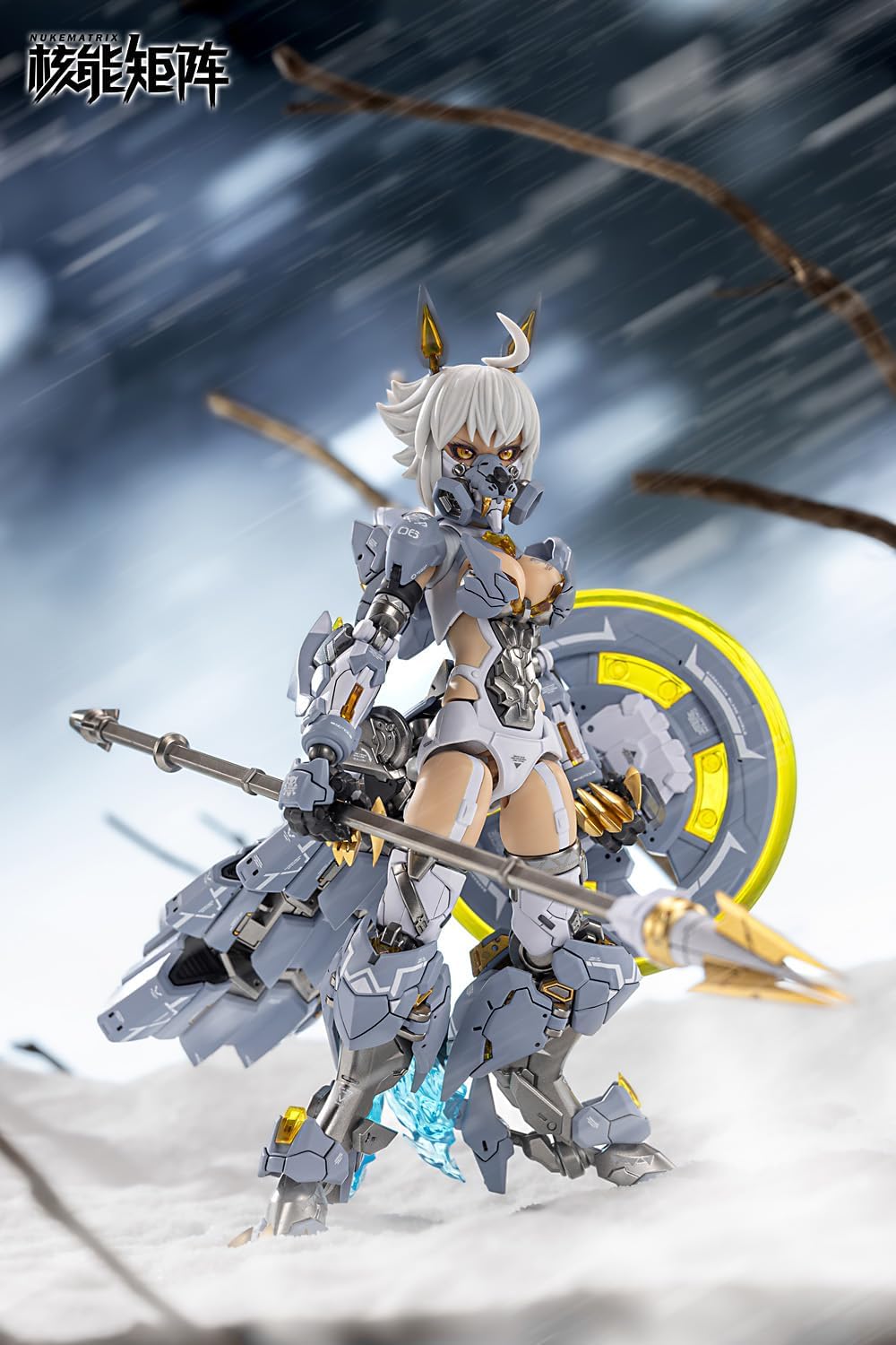 NUKE MATRIX FF0119 Cyberforest Fantasy Girls Elbow 1/10.5 Scale PVC & ABS Plastic Model Kit