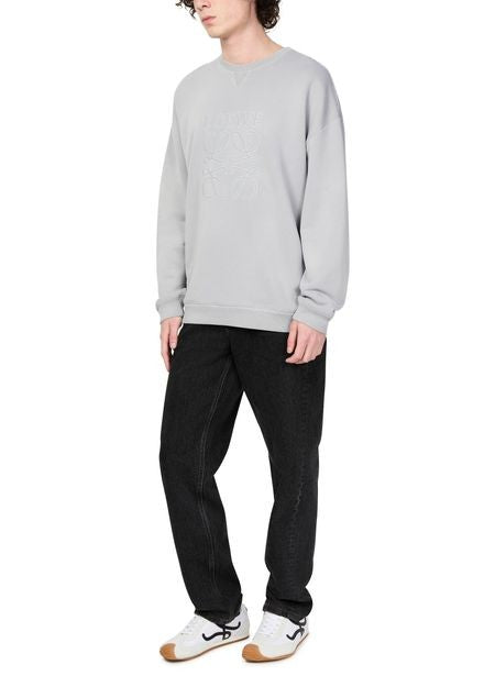 LOEWE コットン ルーズスウェットシャツ - Image 2