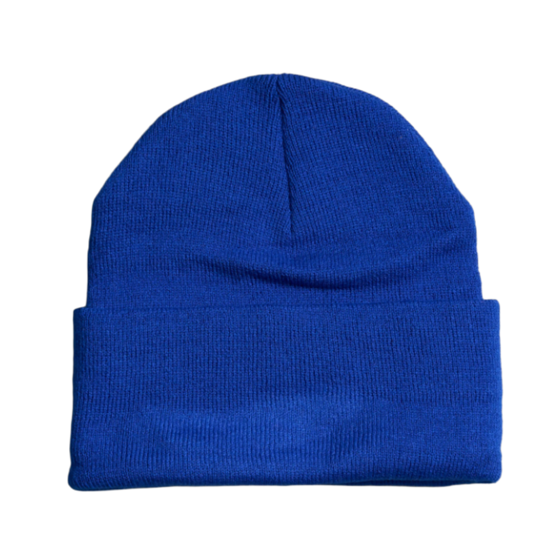 CHROME HEARTS 'BLUE LOGO' BEANIE