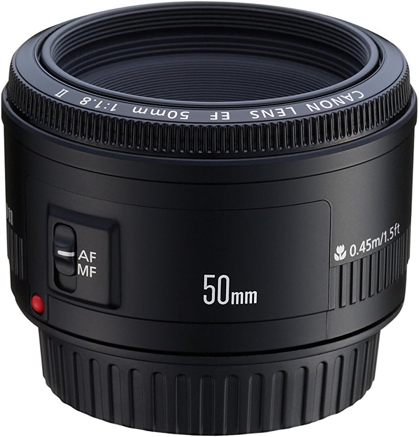 Canon 単焦点レンズ EF50mm F1.8 II フルサイズ対応