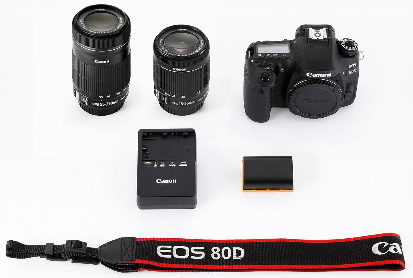 Canon Digital SLR Camera EOS 80D, blk