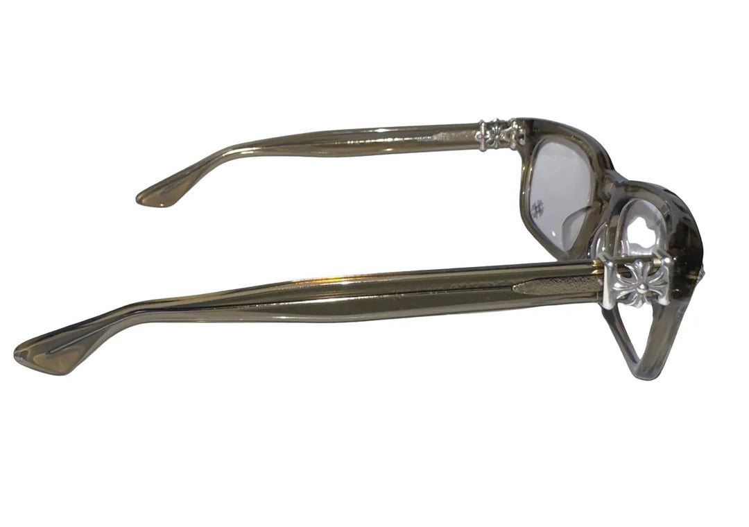 CHROME HEARTS 'VAGILANTE' ARMY GREEN SUNGLASSES