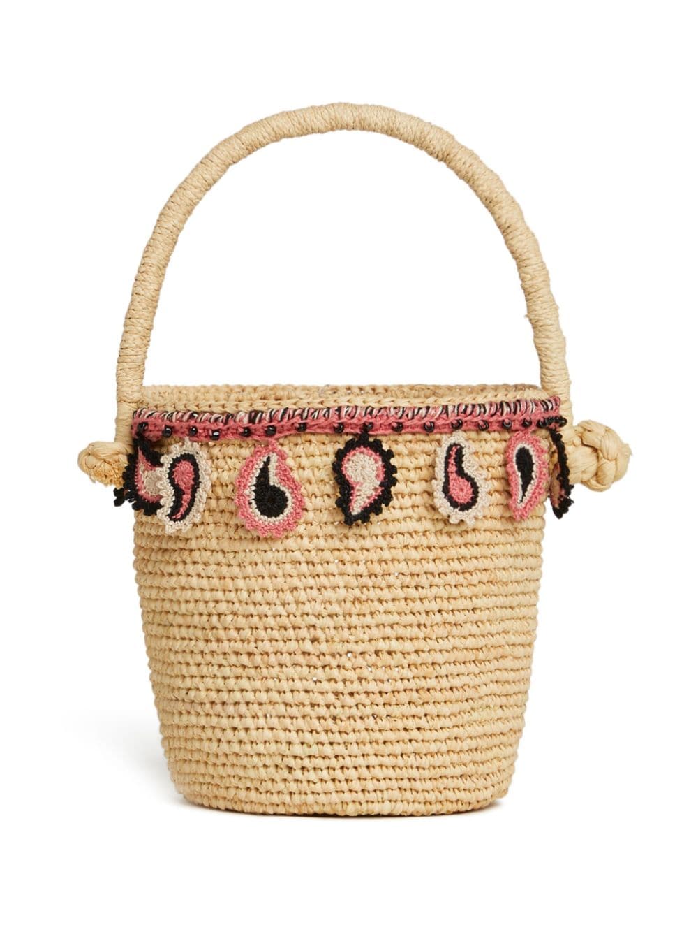 Alanui Paisley Raffia Bucketバッグ - Image 2