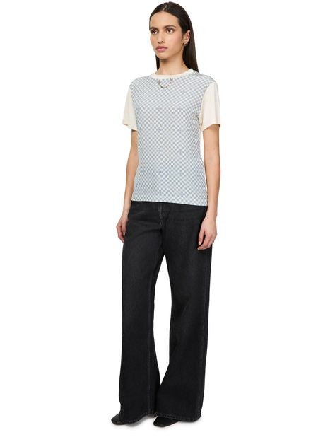 LOUIS VUITTON Damier Front T-Shirt - Image 2