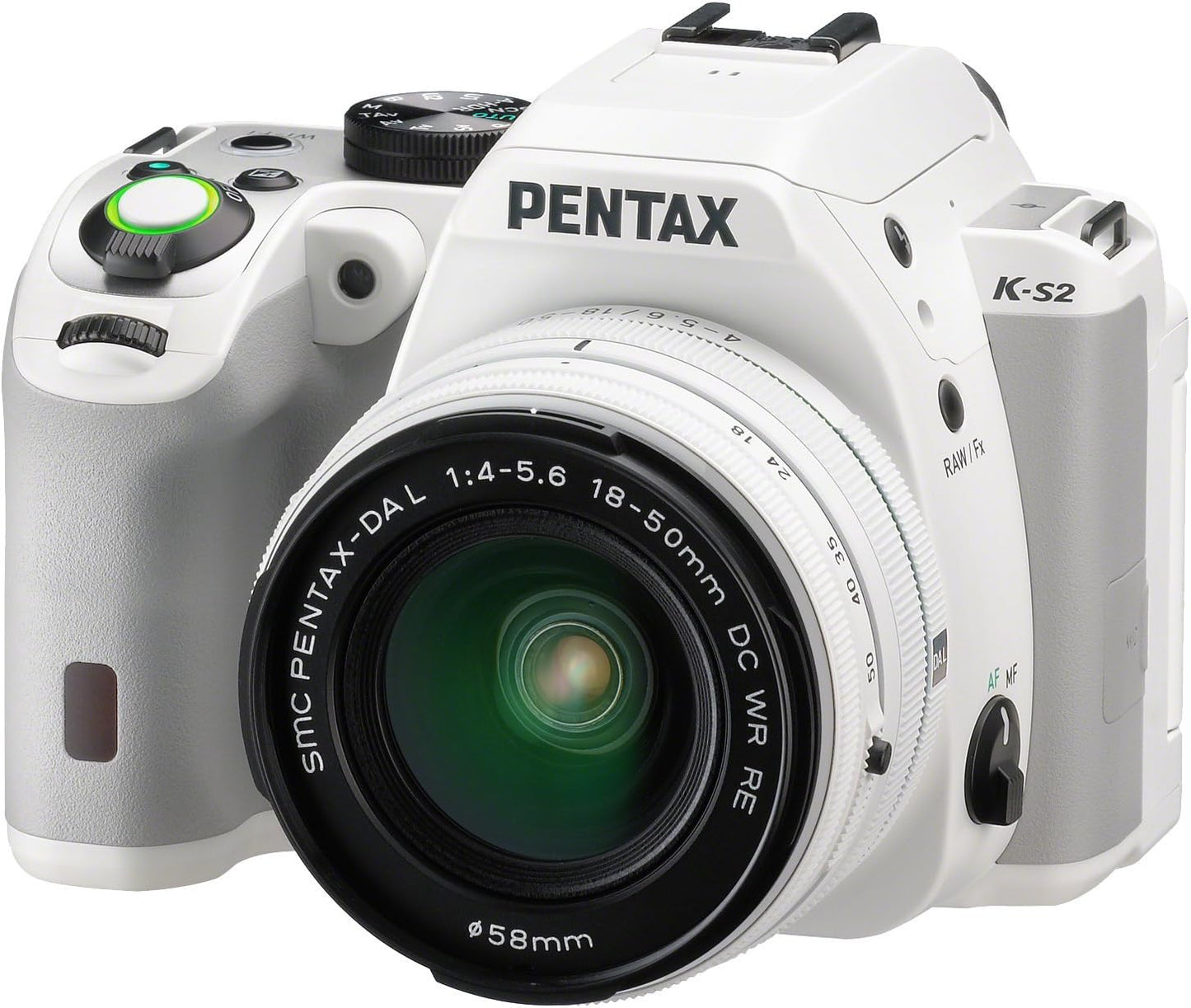 Pentax K-S2 20MP Wi-Fi Enabled Weatherized SLR (White) by Pentax