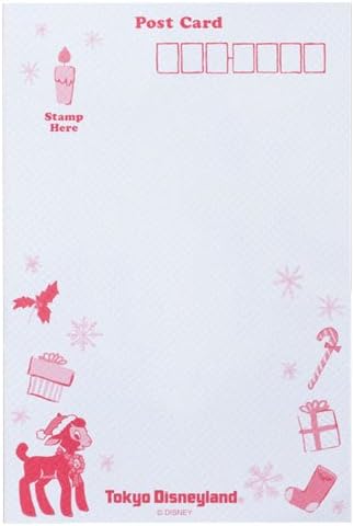 ディズニークリスマス2015 こひつじのダニー ポストカード【東京ディズニーランド限定】2015年 ステーショナリー