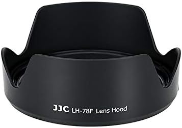 JJC Reversible Canon Lens Hood EW-78F Compatible RF 24-240mm F4-6.3 IS USM Lens for Canon Camera EOS R5 R6 RP R Ra Cleaner with Our Original Logo 2 Piece Set (Lens Hood, Cleaner)