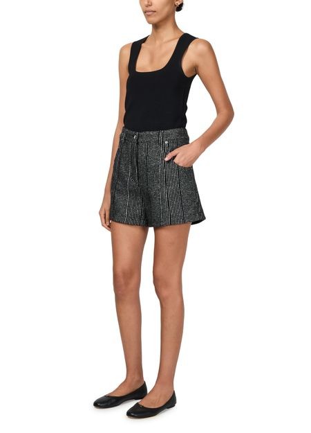 LOUIS VUITTON Lurex Stripes Shorts - Image 2