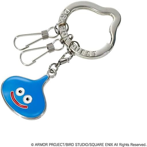 Smile Slime Metal Key Ring Slime