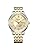 Citizen NY4057-63P Men's Mechanical Automatic Waterproof Gold Wristwatch, Silver, Silver, Bracelet Type