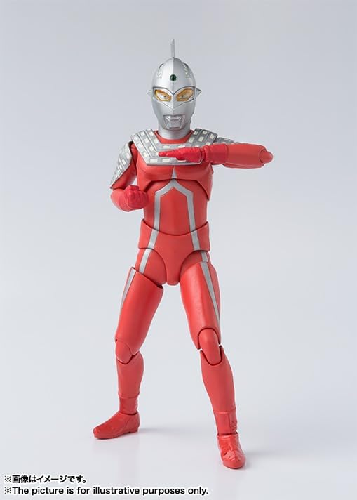 S.H. Figuarts Ultra Seven (Resale Version), Approx. 5.9 inches (150 mm), PVC & ABS, Pre-painted Action Figure