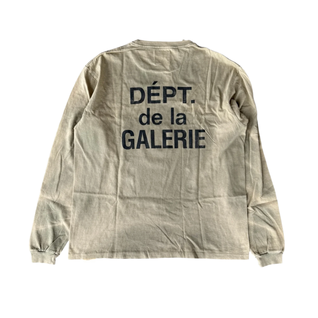 GALLERY DEPT 'OLIVE FRENCH LOGO' LONG SLEEVE