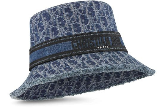 D-Bobby Dior Oblique Small Brim Bucket Hat - Image 2