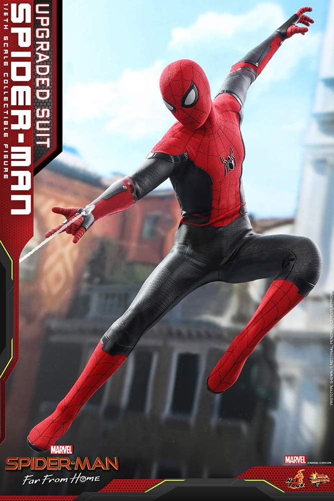 Movie Masterpiece Spider-Man: Far From Home 1/6 Scale Figure, Spider-Man (Upgraded Suit Version)