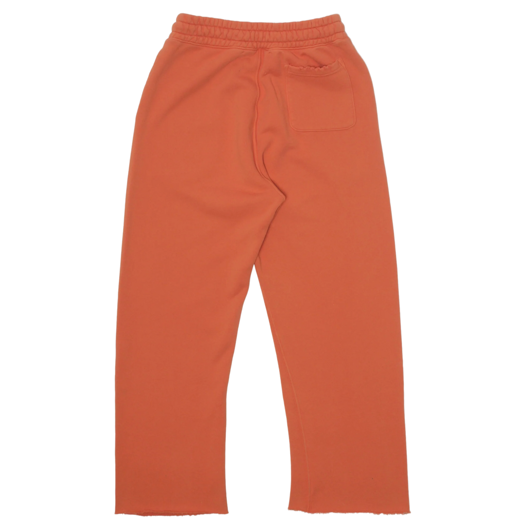 PALY ROLLING STONES 'NO EXPECTATION' ORANGE SWEATPANTS