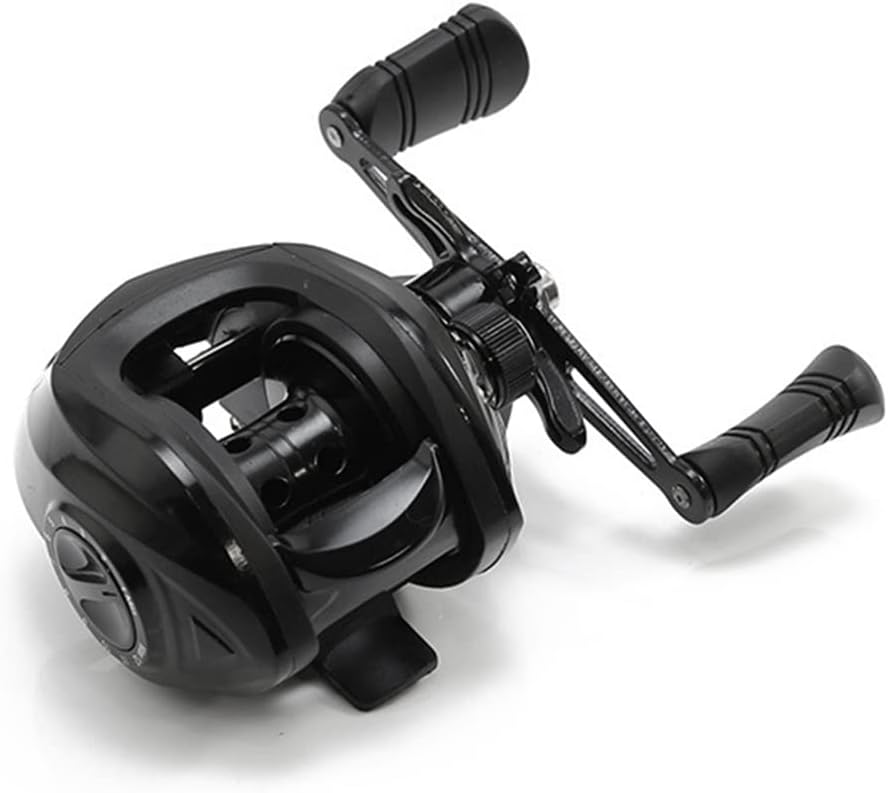 Water Drop Wheel Fishing Baitcasting Reel 18+1 Shaft 7.2:1 High Gear Metal Line Cup Sea Jig Wheel Right Hand